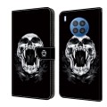 For Honor 50 Lite Crystal Painted Leather Phone case(Skull)