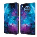 For Honor 50 Lite Crystal Painted Leather Phone case(Starry Sky)