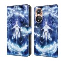 For Honor 50 Pro Crystal Painted Leather Phone case(Magic Fairy)