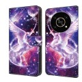 For Honor X9 4G/5G/X30/Magic4 Lite Crystal Painted Leather Phone case(Unicorn)