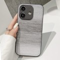 For iPhone 11 PU Coated PC Hybrid TPU Phone Case(Gradient Black)