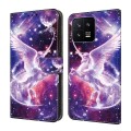 For Xiaomi 13 Crystal Painted Leather Phone case(Unicorn)