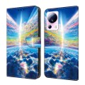 For Xiaomi 13 Lite Crystal Painted Leather Phone case(Colorful Sky)