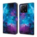 For Xiaomi 13T Pro Crystal Painted Leather Phone case(Starry Sky)