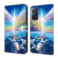 For Xiaomi Redmi Note 11 Pro 4G Global Crystal Painted Leather Phone case(Colorful Sky)
