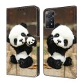 For Xiaomi Redmi Note 11 Pro 4G Global Crystal Painted Leather Phone case(Panda)