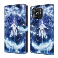 For Xiaomi Redmi 10C Global Crystal Painted Leather Phone case(Magic Fairy)