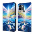 For Xiaomi Redmi A1/A1+ Crystal Painted Leather Phone case(Colorful Sky)