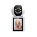 ESCAM QF104 One Click Video Call 3MP Indoor Humanoid Detection Audible Alarm Color Night Version Sma