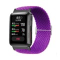 For Huawei Watch D Adjustable Woven Nylon Watch Band(Purple)