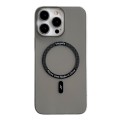 For iPhone 15 Pro Ice Series MagSafe PC Full Coverage Shockproof Phone Case(Black)