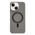 For iPhone 15 Ice Series MagSafe PC Full Coverage Shockproof Phone Case(Black)