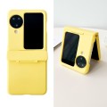 For OPPO Find N3 Flip Skin Feel PC Full Coverage Shockproof Phone Case(Yellow)