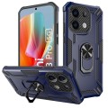 For Xiaomi Redmi Note 13 Pro 5G Warship Armor 2 in 1 Shockproof Phone Case(Royal Blue)