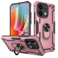 For Xiaomi Redmi Note 13 Pro 5G Warship Armor 2 in 1 Shockproof Phone Case(Rose Gold)
