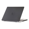 For MacBook Air 13.6 M2 A2681 / M3 A3113 Crystalline Matte Hardshell Laptop Protective Case(Grey)