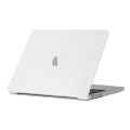 For MacBook Pro 14.2 A2992/A2918/A2779 Crystalline Matte Hardshell Laptop Protective Case(Transpare