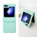 For Samsung Galaxy Z Flip5 5G Skin Feel PC Full Coverage Shockproof Phone Case(Light Green)