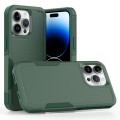 For iPhone 15 Pro Max 2 in 1 PC + TPU Phone Case(Dark Green)