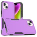 For iPhone 15 Plus 2 in 1 PC + TPU Phone Case(Purple)