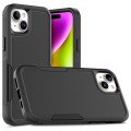 For iPhone 15 Plus 2 in 1 PC + TPU Phone Case(Black)