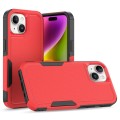 For iPhone 15 2 in 1 PC + TPU Phone Case(Red)