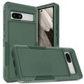 For Google Pixel 7a 2 in 1 PC + TPU Phone Case(Dark Green)