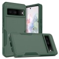 For Google Pixel 7 Pro 2 in 1 PC + TPU Phone Case(Dark Green)