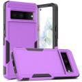 For Google Pixel 7 2 in 1 PC + TPU Phone Case(Purple)