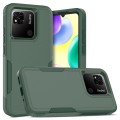 ForXiaomi Redmi 10A / 9C 2 in 1 PC + TPU Phone Case(Dark Green)