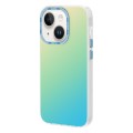For iPhone 14 TGVIS Grace Series Gradient Color Phone Case(Beach Gold)