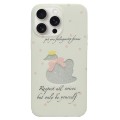 For iPhone 15 Pro Max Double Sided IMD Full Coverage TPU Phone Case(Hollow Bow Swan)