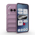 For Nothing Phone 2a Magic Shield TPU + Flannel Phone Case(Purple)
