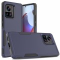 For Motorola Edge+ 2023 / Edge 40 Pro 2 in 1 PC + TPU Phone Case(Dark Blue)