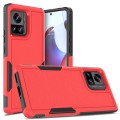 For Motorola Edge+ 2023 / Edge 40 Pro 2 in 1 PC + TPU Phone Case(Red)