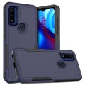 For Motorola Moto G Play 2023 / G Pure 2 in 1 PC + TPU Phone Case(Dark Blue)