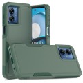 For Motorola Moto G14 2 in 1 PC + TPU Phone Case(Dark Green)