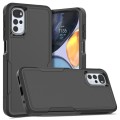 For Motorola Moto G22 / E32 2 in 1 PC + TPU Phone Case(Black)