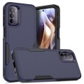 For Motorola Moto G31 / G41 2 in 1 PC + TPU Phone Case(Dark Blue)