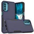 For Motorola Moto G52 / G82 2 in 1 PC + TPU Phone Case(Dark Blue)