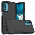 For Motorola Moto G52 / G82 2 in 1 PC + TPU Phone Case(Black)