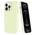 For iPhone 12 Pro Big Hole Dopamine PC Phone Case(Green)