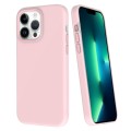 For iPhone 13 Pro Max Big Hole Dopamine PC Phone Case(Pink)