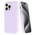 For iPhone 15 Pro Big Hole Dopamine PC Phone Case(Purple)