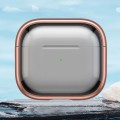 For AirPods 3 TPU Hybrid PC Case with Holder(Rose Gold)