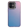 For iPhone 11 Laser Gradient Color PC + TPU Phone Case(Dazzle Purple)