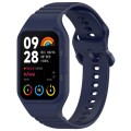 For Xiaomi Mi Band 8 Pro Solid Color Integrated TPU Watch Band(Navy Blue)