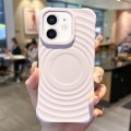 For iPhone 11 Ring Texture TPU Phone Case(Light Purple)