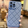 For iPhone 15 Pro Max Lambskin Texture Matte TPU Phone Case(Blue)