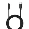 For Samsung Galaxy Fit 3 Smart Watch Charging Cable, Length: 1m, Port:USB-C / Type-C(Black)
